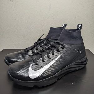 Nike Vapor Untouchable Speed Turf 2 Football Black Shoes Men's 13.5 - AO8744-010